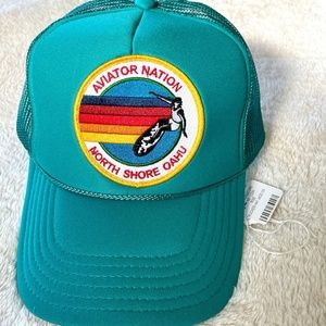 Aviator Nation NWT Surfer JADE Trucker Hat NORTH SHORE